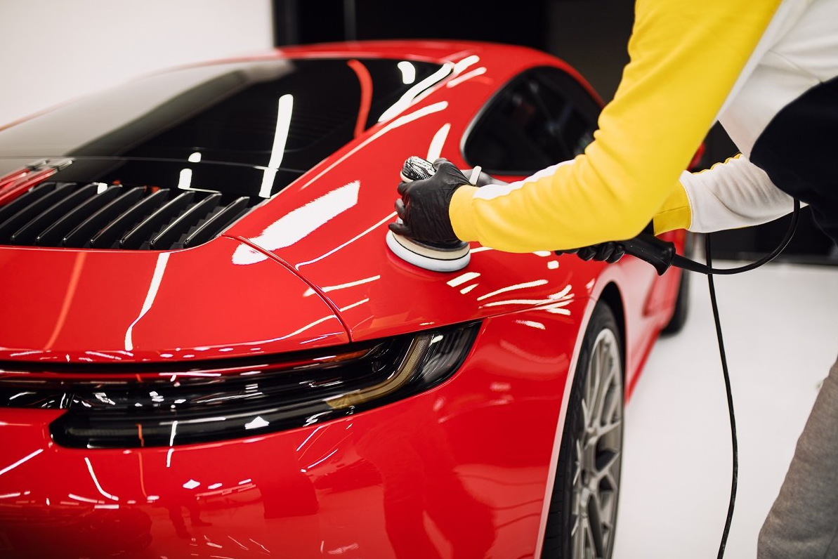 Paint Correction Red Coupe
