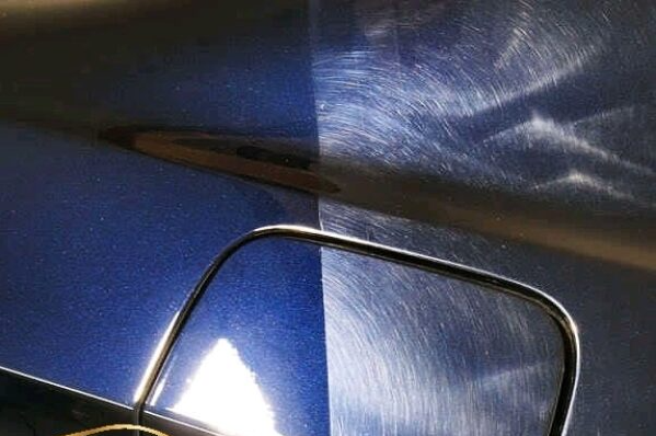 Black paint correction