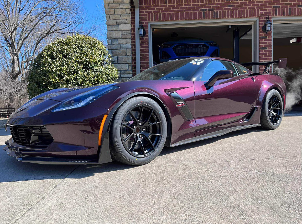 Paint Correction Corvette C7