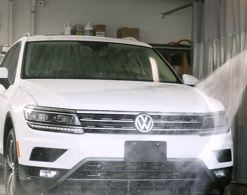 Volkswagen car detail