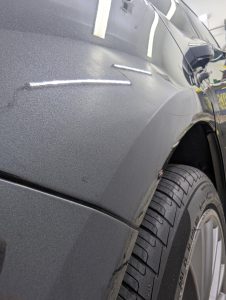 angle shot of porsche panamera after ceramic coating